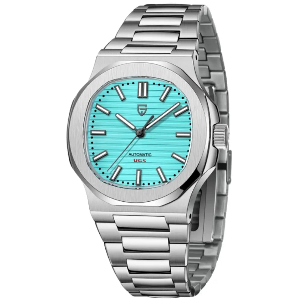 Pagani Design PD1728 - Turqoise Dial Automatic Stainless Steel Men's Watch