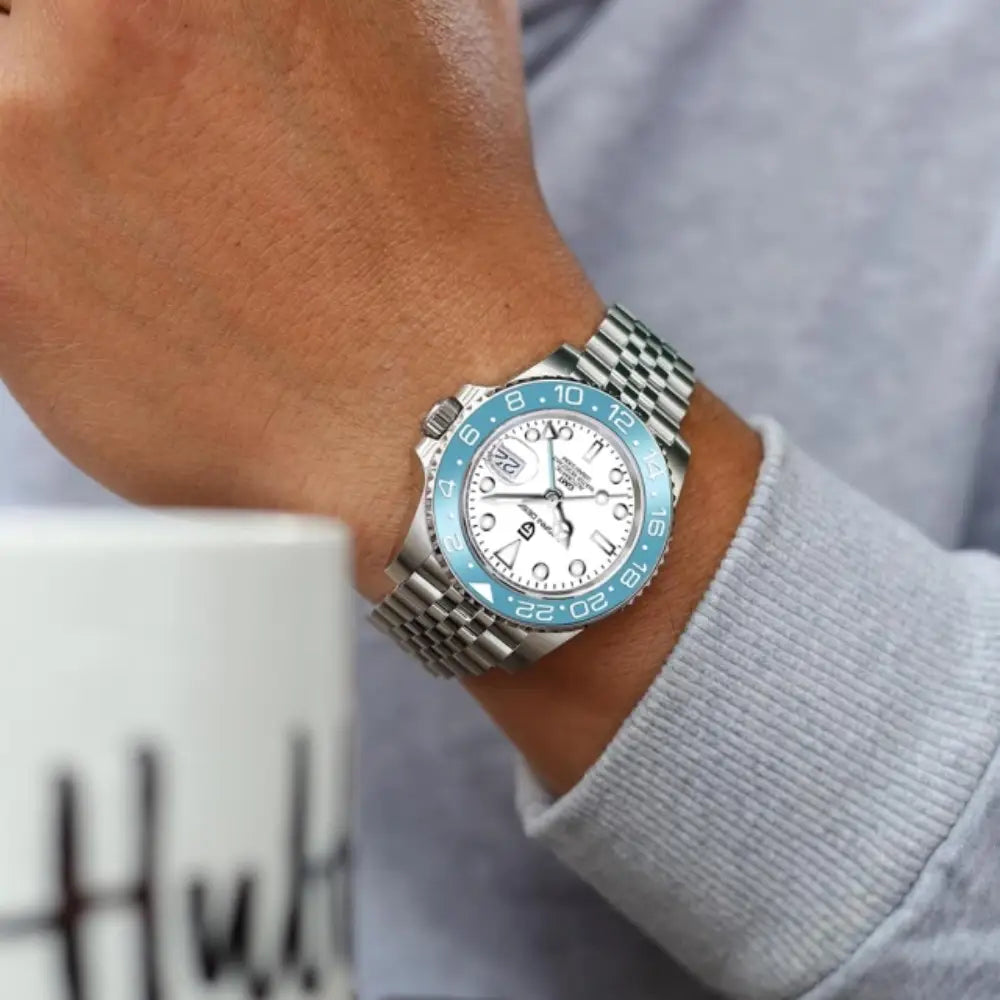 Pagani Design PD1662 White Dial Automatic Stainless Steel Men's Watch