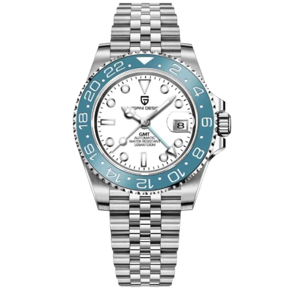 Pagani Design PD1662 White Dial Automatic Stainless Steel Men's Watch