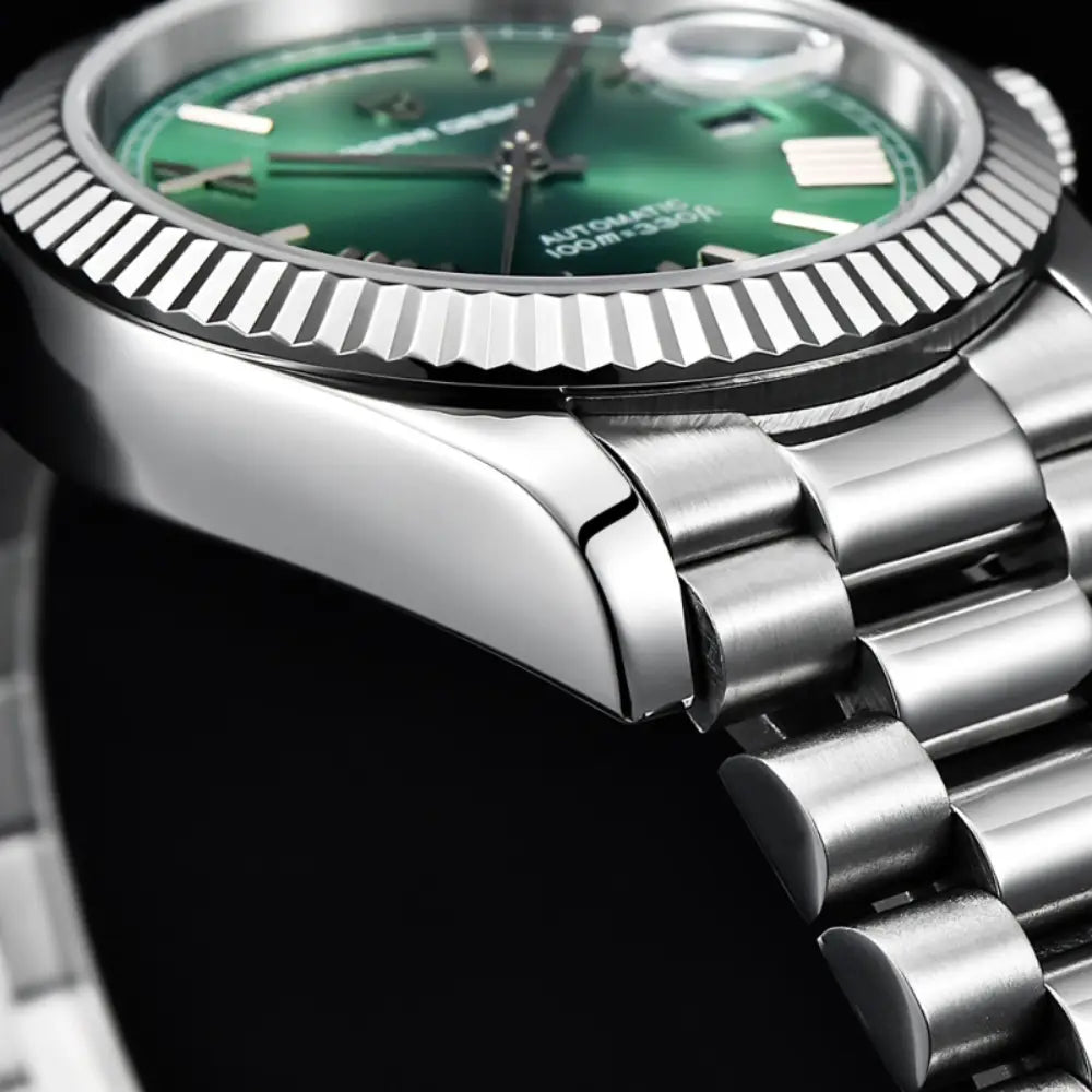 Pagani Design PD1752 - Green Dial Automatic Stainless Steel Men's Watch