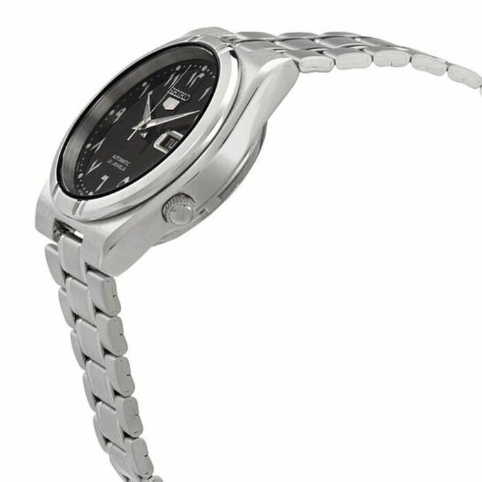 Seiko 5 SNK063J5 21 Jewels Automatic Arabic Black Dial Stainless Steel Watch