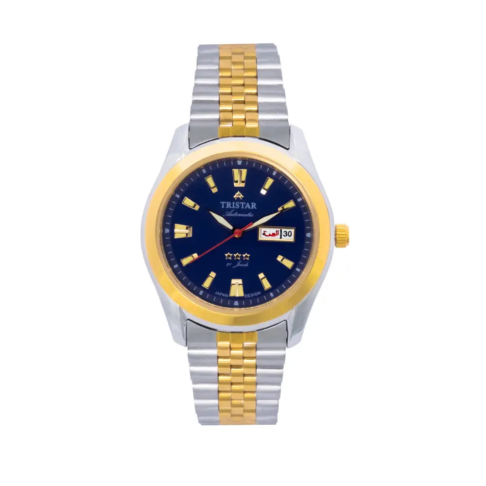 Tristar BA21DM2TM03 Automatic Blue Dial Stainless Steel Men's Watch