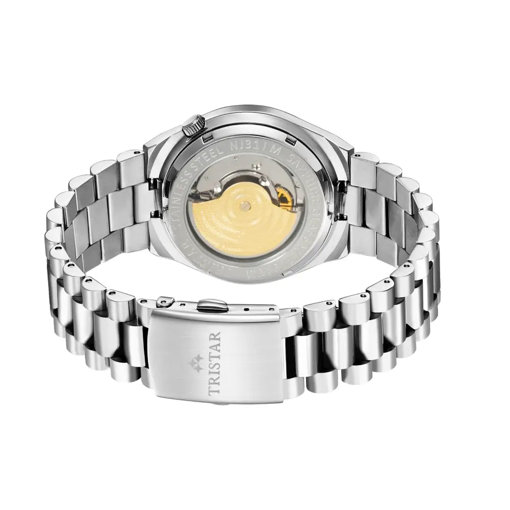 Tristar NJ33NMSSM03 Automatic Turqoise Dial Arabic Dial Stainless Steel Men's Watch
